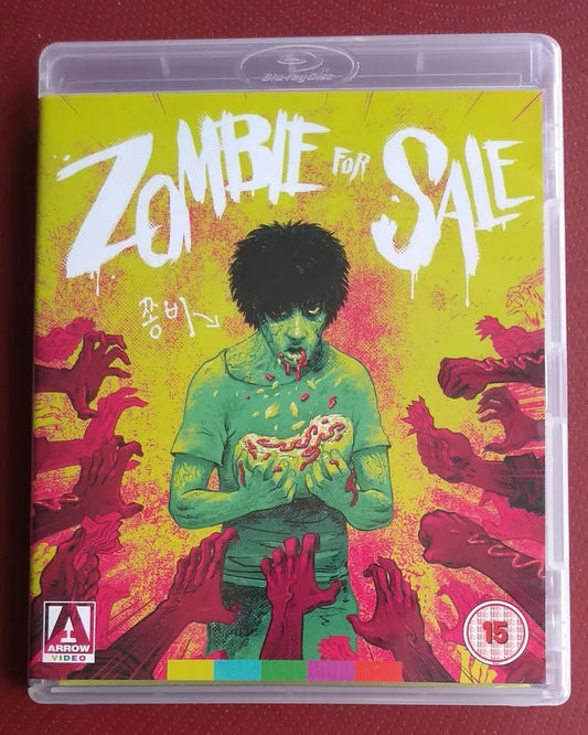 Image of Front Cover of 3734063E: Blu-Ray - LEE MIN-JAE, Zombie For Sale (Arrow Video; , UK , Slipcase)   VG+/VG+