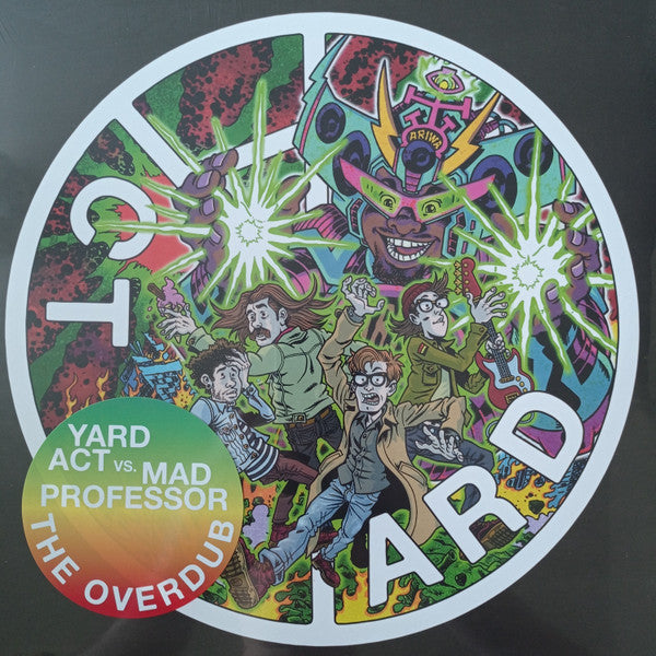 Image of Front Cover of 3724111E: LP - YARD ACT VS. MAD PROFESSOR, The Overdub (ZEN F.C. ; ZENFC017LP, UK 2022, Purple Vinyl)   EX/EX