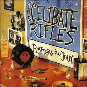 Image of Front Cover of 3714238C: CD - E CELIBATE RIFLES, Platters Du Jour (TRG Records; TRG 89325-2, US 1996 Reissue, Jewel Case)   VG+/VG+