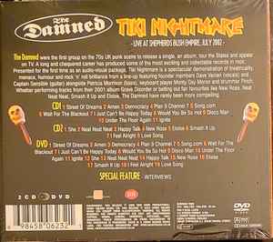 Image of Back Cover of 3xCD - VG+/VG+ - THE DAMNED, Tiki Nightmare: Live In London (Salvo Sound & Vision; SALVOSVX023, UK 2014, Quadruple Digipak, 2 CDs, 1 DVD), ,  - 2736153E