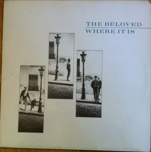 Image of Front Cover of 3744322S: LP - THE BELOVED, Where It Is (Just'In Distribution; 10025, France 1987) Edge Wear  VG/VG+