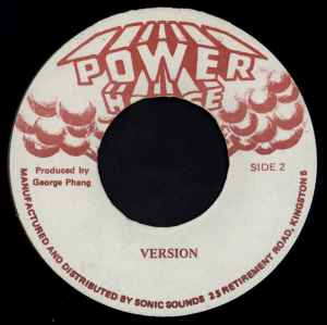 Image of Back Cover of 3754110S: 7" - JACKIE STATEMENT, Born Struggler (Power House; none, Jamaica 1985, Plain sleeve) Lightest of marks.  /VG+