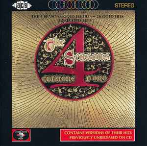 Image of Front Cover of 3734119E: CD - THE FOUR SEASONS, Edizione D'Oro (Ace; CDCHD 642, UK 1997 Reissue, Jewel Case)   EX/EX