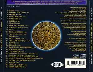 Image of Back Cover of 3734119E: CD - THE FOUR SEASONS, Edizione D'Oro (Ace; CDCHD 642, UK 1997 Reissue, Jewel Case)   EX/EX