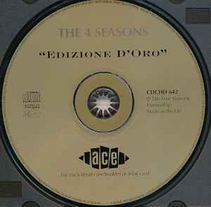 Image of Label Cover of CD - VG+/VG+ - THE FOUR SEASONS, Edizione D'Oro (Ace; CDCHD 642, UK 1997 Reissue, Jewel Case), ,  - 3734119E