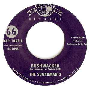 Image of Back Cover of 3754121S: 7" - THE SUGARMAN 3, Dirty Water/ Bushwacked (Daptone Records; DAP-1066, US 2012, Plain sleeve)   /EX