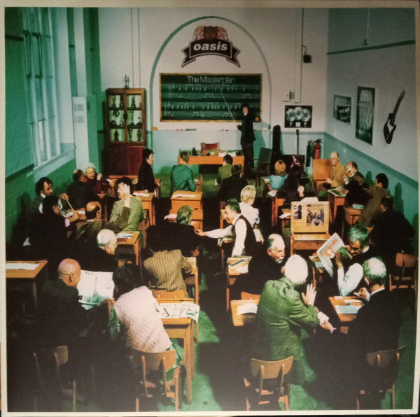 Image of Front Cover of 2xLP - NEW/NEW - OASIS, The Masterplan (Big Brother; RKIDLP109, Worldwide 2023 Reissue, Gatefold, 2 Inners, Black Vinyl), ,  - 1556381S