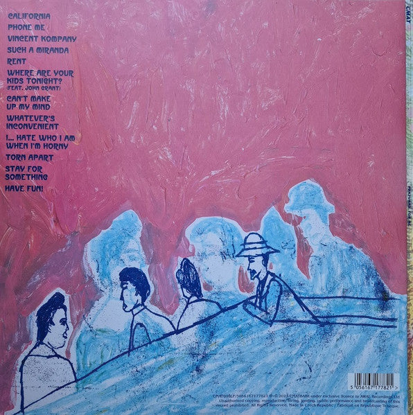 Image of Back Cover of LP - NEW/NEW - CMAT, CrazyMad, For Me (AWAL Recordings Ltd; CMAT009LP, Europe 2023, Gatefold, Inner, Orange Vinyl), ,  - 1516088C