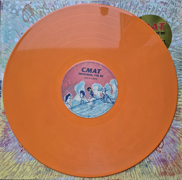 Image of Label Cover of LP - NEW/NEW - CMAT, CrazyMad, For Me (AWAL Recordings Ltd; CMAT009LP, Europe 2023, Gatefold, Inner, Orange Vinyl), ,  - 1516088C