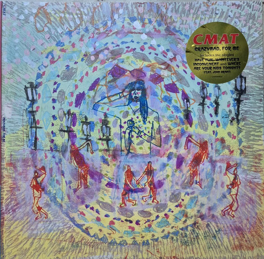 Image of Front Cover of 4535097E: LP - CMAT, CrazyMad, For Me (AWAL Recordings Ltd; CMAT009LP, Europe 2023, Gatefold, Inner, Orange Vinyl)   NEW/NEW