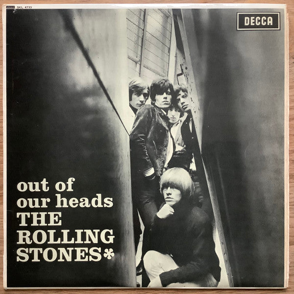 Image of Front Cover of 3744387S: LP - THE ROLLING STONES, Out Of Our Heads (Decca; SKL 4733, UK 1969 Reissue, Laminated Front Sleeve, Non-Flipback) Light wear to sleeve. Super clean copy of this usually mashed record. Nicest disc condition we've seen. Looks barely played.   VG/VG+