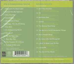 Image of Back Cover of 3734133E: CD - THE TOKENS, It's A Happening World (Real Gone Music; RGM-0069, US 2012 Reissue, Jewel Case, Deluxe Edition)   EX/EX