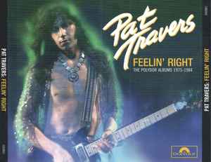 Image of Front Cover of 3734134E: 4xCD - PAT TRAVERS, Feelin' Right - The Polydor Albums 1975-1984 (Polydor; 5352821, Europe 2015, Double CD Case, Booklet)   EX/EX