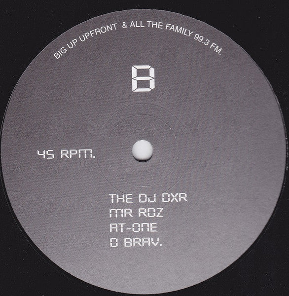 Image of Back Cover of 4825255E: 12" - THE DJ DXR, MR RDZ, AT-ONE, D BRAV, What A Day (IC2 Records; DW 002, UK 1999) Light hairlines and a very slight warp, plays more like VG  /G+