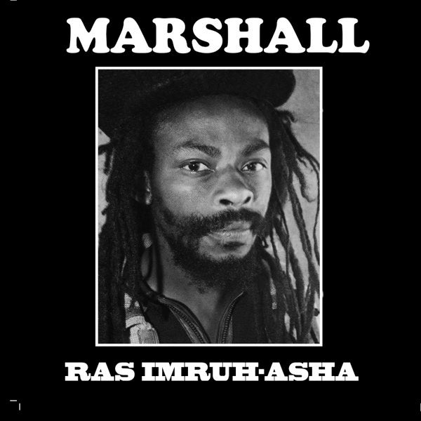 Image of Front Cover of 12" - EX/EX - RAS IMRUH-ASHA, Marshall / Warrior Style (House Of Asha; 0001, UK 2023 Reissue, Picture Sleeve), Autographed on label.,  - 3316382C