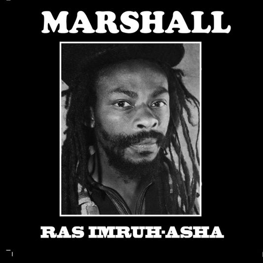 Image of Front Cover of 12" - EX/EX - RAS IMRUH-ASHA, Marshall / Warrior Style (House Of Asha; 0001, UK 2023 Reissue, Picture Sleeve), Autographed on label.,  - 3026197E