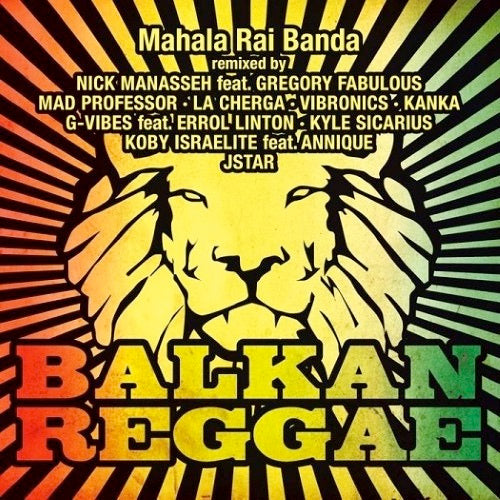 Image of Front Cover of 3714395C: LP - MAHALA RAI BANDA, Balkan Reggae (Asphalt Tango Records; LP-ATR 3813, Germany 2013)   VG+/G+
