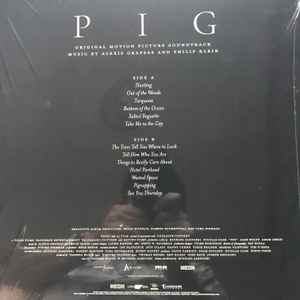 Image of Back Cover of LP - EX/EX - ALEXIS GRAPSAS AND PHILIP KLEIN, Pig (Original Motion Picture Soundtrack) (Invada; LSINV275LP, UK 2022, Insert, Limited Pink Vinyl), ,  - 1446126S