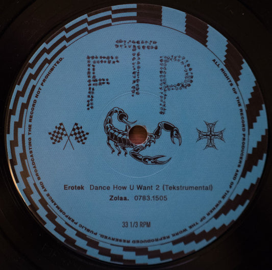 Image of Front Cover of 3824006E: 12" - VARIOUS, FTP004 (FTP; FTP-004, Germany 2018, Plain Sleeve)   /VG+