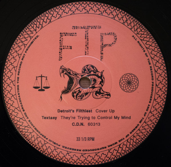 Image of Back Cover of 3824006E: 12" - VARIOUS, FTP004 (FTP; FTP-004, Germany 2018, Plain Sleeve)   /VG+