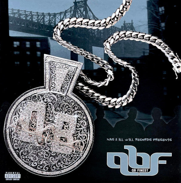 Image of Front Cover of 2xLP - VG/G - QB FINEST, Nas & Ill Will Records Presents Queensbridge The Album (Columbia; C2 63807, US 2000, 2 Inners), Cellotaped Inners,  - 4446039S