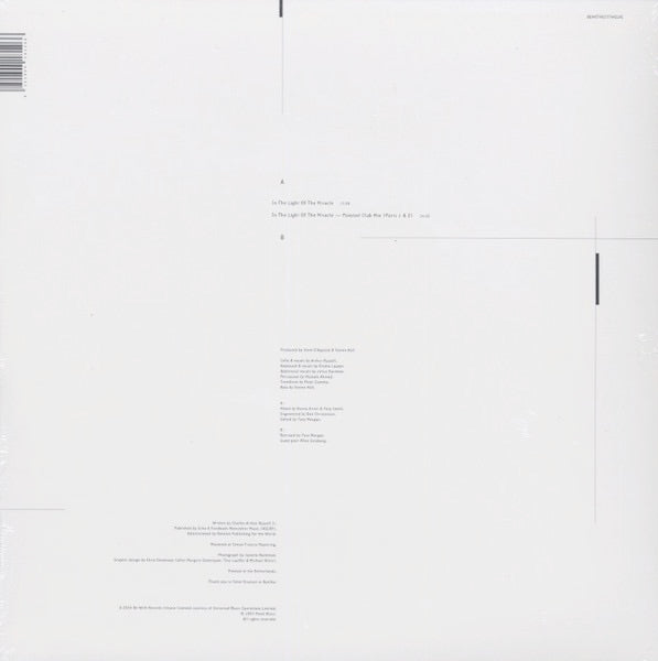 Image of Back Cover of 1015061C: 12" - ARTHUR RUSSELL, In The Light Of The Miracle (Be With Records; BEWITH023TWELVE, UK 2024 Reissue)   NEW/NEW