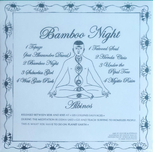 Image of Back Cover of 3814198C: LP - ALBINOS, Bamboo Night (; WRWTFWW 097, Switzerland 2024)   NEW/NEW