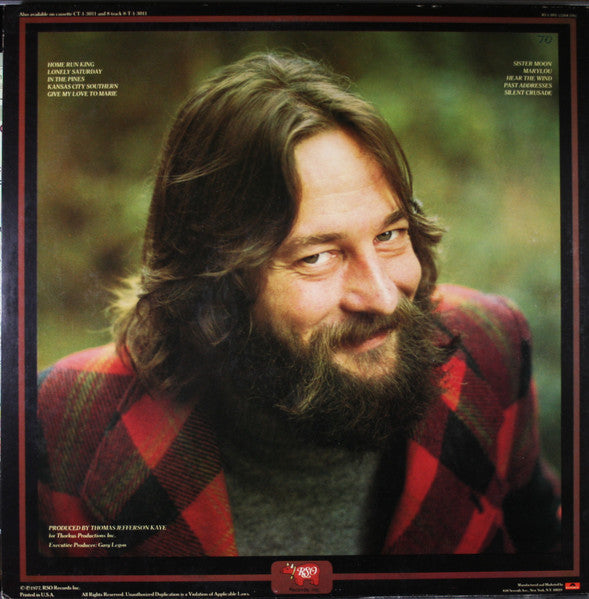 Image of Back Cover of LP - VG/VG - GENE CLARK, Two Sides To Every Story (RSO; 2394 176, UK 1977, Inner), ,  - 3726168E