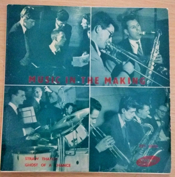 Image of Front Cover of 3824231E: 7" EP - DON RENDELL, JIMMY DEUCHAR, Music In The Making (Vogue Productions; EPV1009, UK 1954, Picture sleeve) Marks on vinyl. Large rip on sleeve.  P/VG