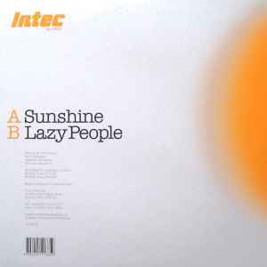 Image of Back Cover of 12" - VG/VG - TOMAZ VS FILTERHEADZ, Sunshine (Intec Records; INTEC16, UK 2002, Picture Sleeve), ,  - 2346207S