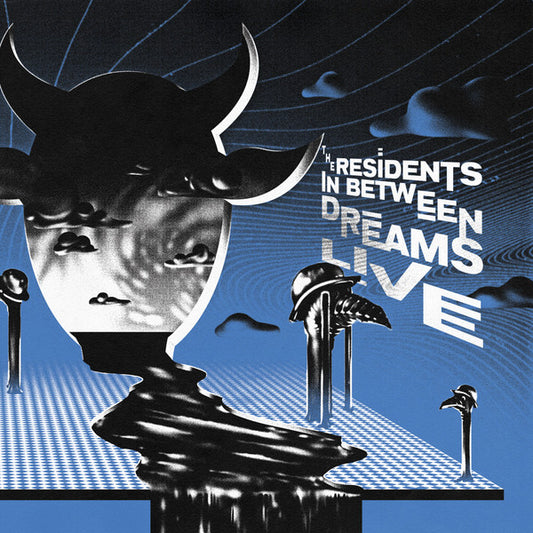 Image of Front Cover of 3844287S: 2xLP - THE RESIDENTS, In Between Dreams Live (Secret Records; SR15, US 2019, Gatefold, Tri-Colour Vinyl )   VG+/VG+