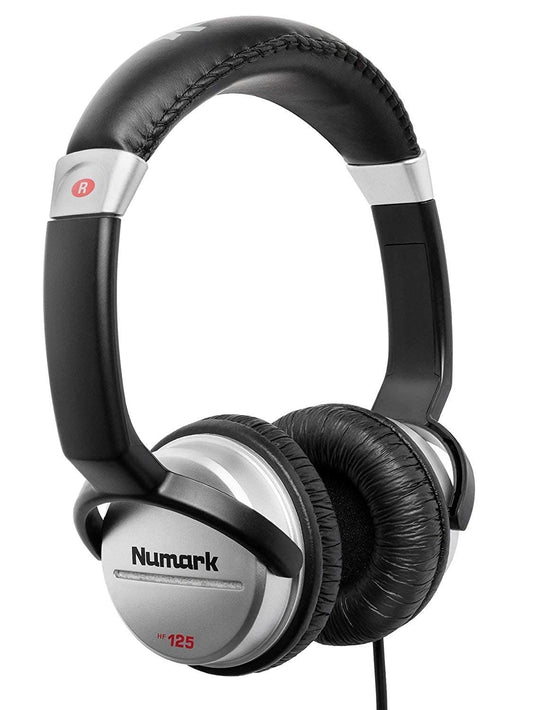 Image of Front Cover of 3834178E: Accessories - NUMARK, Numark HF125 DJ Headphones (; HF125, China 2023, 40mm Mylar Speaker Driver, 1/8" to 1/4" (3.5mm to 6.35mm) Adaptor )   NEW/NEW