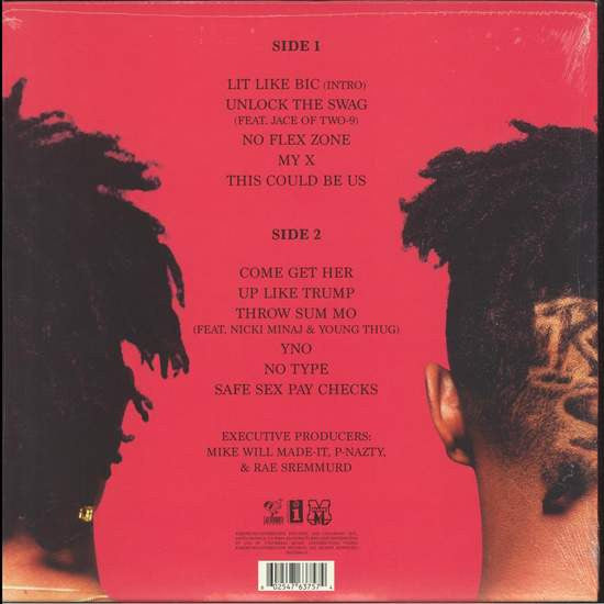 Image of Back Cover of 3844300S: LP - RAE SREMMURD, SremmLife (Eardrummers Entertainment; B0022504-01, US 2015)   VG+/VG+