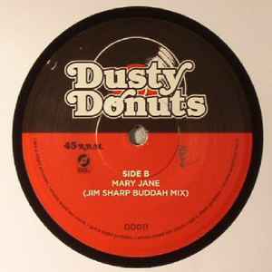 Image of Front Cover of 3824308E: 7" - VARIOUS, Risin To The Top / Mary Jane (Dusty Donuts; DD011, UK 2017, Plain sleeve) Marks on disc. Strong G+  /G+