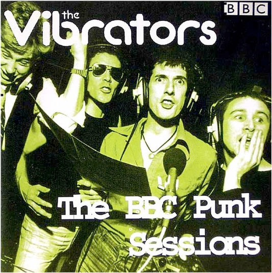 Image of Front Cover of 3814327C: CD - THE VIBRATORS, The BBC Punk Sessions (Captain Oi!; AHOY CD 135, UK 2000 Reissue, Jewel Case, Booklet)   VG+/VG+