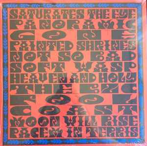 Image of Back Cover of 3844351S: LP - PAINTED SHRINES, Heaven And Holy (Woodsist; WOODSIST100, US 2021, Insert, Red Vinyl)   VG+/VG+