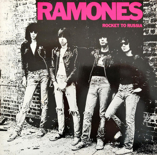 Image of Front Cover of 3814521C: LP - RAMONES, Rocket To Russia (Sire; SIR K 56 648, Germany 1980s Reissue, Inner)   VG+/VG+