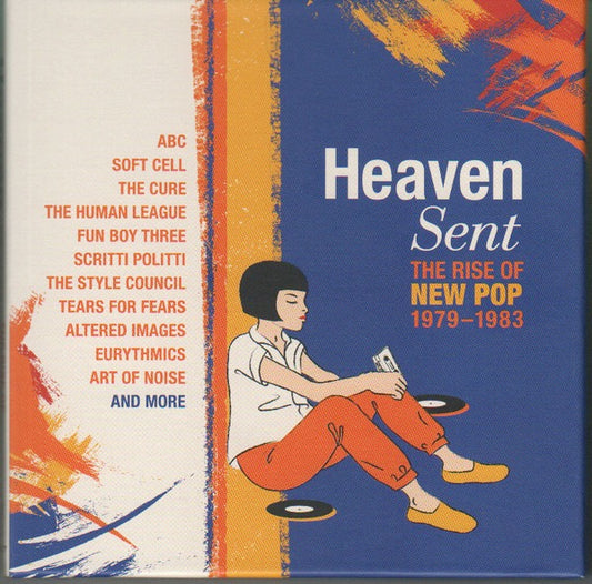 Image of Front Cover of 3814490C: 4xCD - VARIOUS, Heaven Sent (The Rise Of New Pop 1979-1983) (Cherry Red; CRCD4BOX177, UK 2024 Reissue, Box Set, Booklet)   VG+/VG+