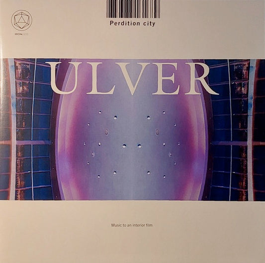 Image of Front Cover of 3814571C: 2xLP - ULVER, Perdition City (Music To An Interior Film) (House of Mythology; HOM 035, UK 2024 Reissue, Gatefold, Arctic Pearl Vinyl)   NEW/NEW