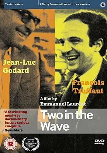 Image of Front Cover of 3934020E: DVD - JEAN-LUC GODDARD, FRANCOIS TRUFFAUT, Two in the Wave (New Wave Films; 020, UK )   VG+/VG+