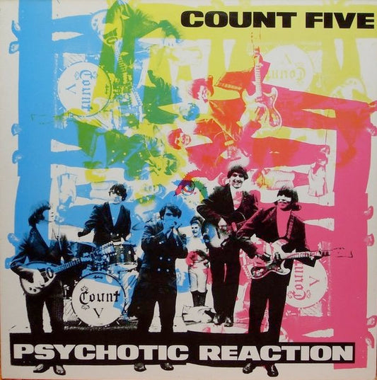 Image of Front Cover of 4925238E: LP - COUNT FIVE, Psychotic Reaction (Edsel Records; ED 225, UK 1987, Insert)   VG+/EX