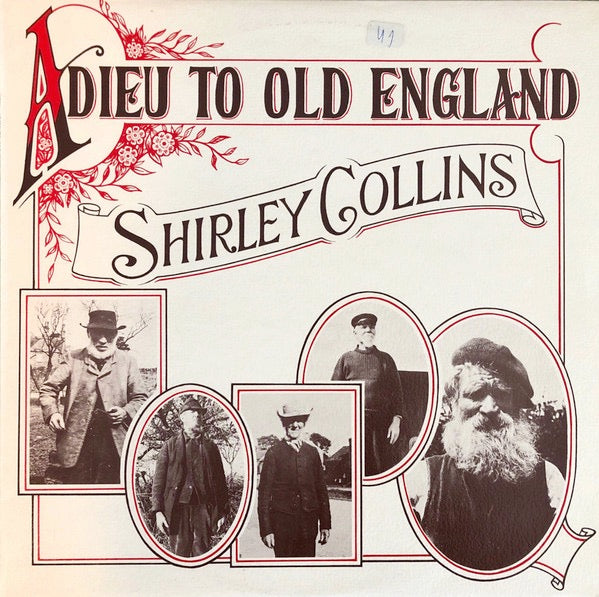 Image of Front Cover of 5124133E: LP - SHIRLEY COLLINS, Adieu To Old England (Topic Records ; 12TS238, UK 1977 Reissue, Textured Sleeve) Ring Wear  VG+/EX