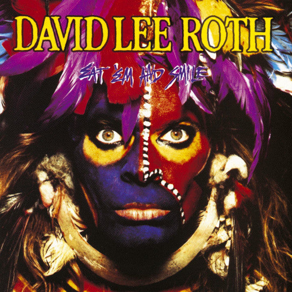 Image of Front Cover of 3924024E: LP - DAVID LEE ROTH, Eat 'Em And Smile (Warner Bros. Records; 610.7085, Brazil 1986, Inner)   VG/VG+