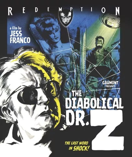 Image of Front Cover of Blu-Ray - VG+/EX - JESS FRANCO, The Diabolical Dr.Z (Redemption; K22862, US , Region A US import), , The Diabolical Dr Z, also known as Miss Muerte, is a stylish medical horror thriller that brings to mind the work of George Franju and David Cronemberg. An early Jess Franco beautifully shot in black and white and one of his best.  - 0835049E