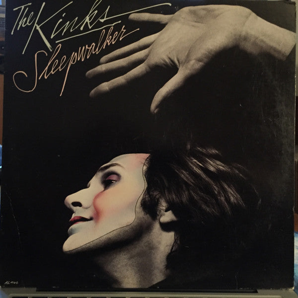 Image of Front Cover of LP - VG/VG+ - THE KINKS, Sleepwalker (Arista; AL 4106, US 1977, Inner, Stereo, Audio Manufacturing Press), Front of sleeve has fused with the shrinkwrap (not on back) - if removed will damage front image. ,  - 4326060E