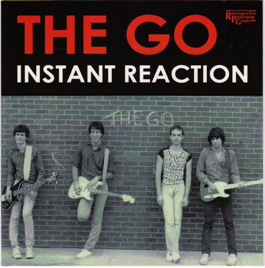 Image of Front Cover of 3934052E: CD - THE GO, Instant Reaction (Wizzard In Vinyl; WIV-060CD, Japan 2005, Jewel Case)   VG+/VG+