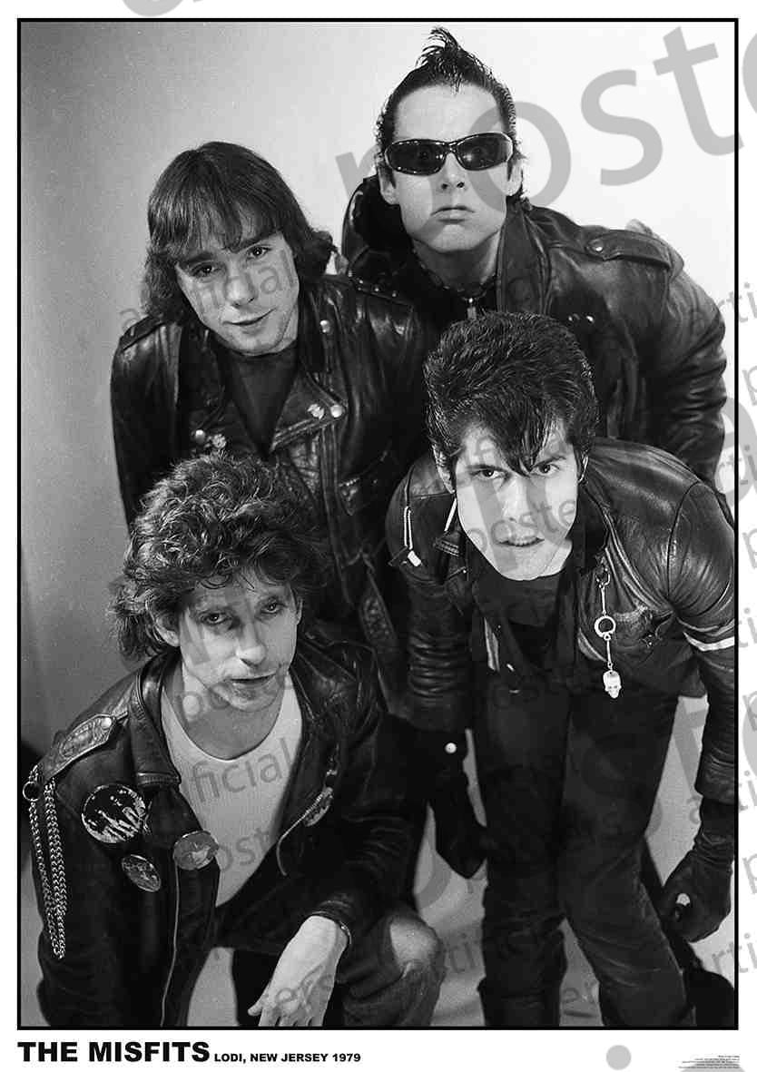 Image of Front Cover of Accessories - NEW/NEW - THE MISFITS, Poster (84.1cm x 59.4cm; ART186, UK ), ,  - 3914236C