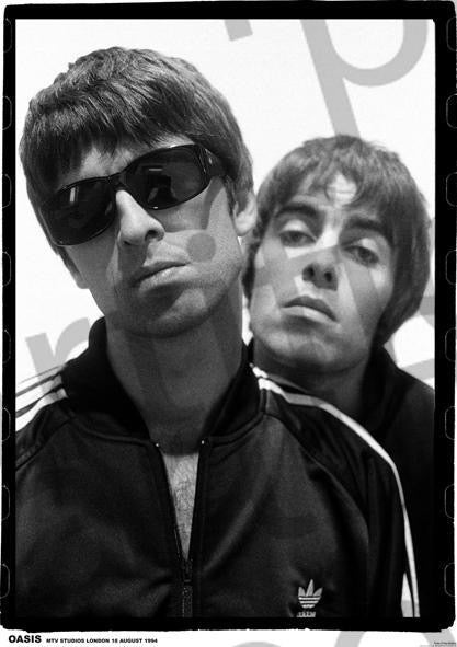 Image of Front Cover of 3315509C: Accessories - OASIS, Noel & Liam Poster (84.1cm x 59.4cm; ART054, UK )   NEW/NEW