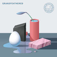 Image of Front Cover of 3924095E: LP - PINKSHINYULTRABLAST, Grandfeathered (Club AC30; AC3013011, UK 2016, Inner, "Ride The Sky" edition: Light Blue And Dark Blue vinyl.) Strong VG+  VG/VG+