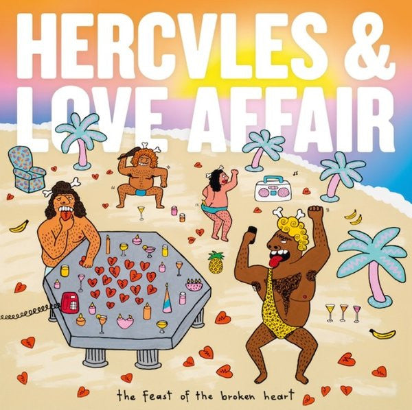 Image of Front Cover of 4944349S: 2xLP - HERCULES & LOVE AFFAIR, The Feast Of The Broken Heart (Moshi Moshi Records; MOSHI LP57, Europe 2014, Gatefold, 2 Inners, With CD) Seal opened instore. Still in shrinkwrap.  EX/EX